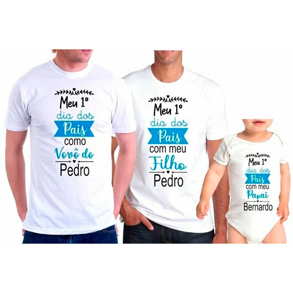 Camisetas personalizadas dia dos pais | Bull Brindes