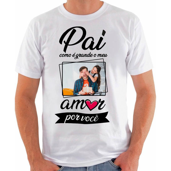 Camisetas personalizadas dia dos pais | Bull Brindes