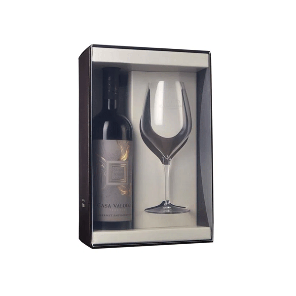 Kit vinho com taças personalizadas